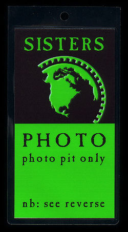 1999 Sisters To The Planet Edge Photo Pass Front.jpg